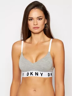 Biustonosze - DKNY Biustonosz push-up DK4518 Szary - grafika 1