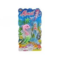 Lalki dla dziewczynek - Lalka syrenka z akcesoriami mini 7cm Adar - miniaturka - grafika 1