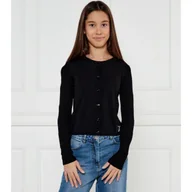Swetry dla dziewczynek - Patrizia Pepe Kardigan Regular Fit - miniaturka - grafika 1