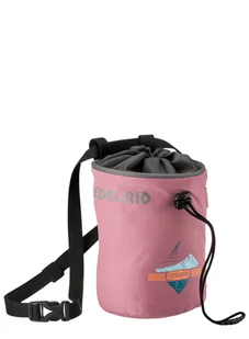 Woreczek na magnezję Edelrid Chalk Bag Rodeo S - rose - Sprzęt wspinaczkowy - miniaturka - grafika 1