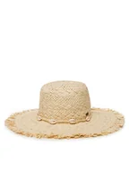 Czapki damskie - Banana Moon Kapelusz Resedo Hesperia MHA11 Beżowy - miniaturka - grafika 1