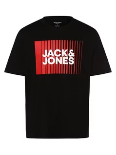 Koszulki męskie - Jack & Jones - T-shirt męski  JJECorp, czarny - grafika 1