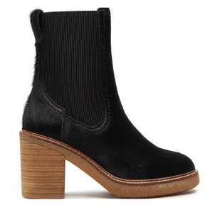 Botki Clarks Cassiano Top 26178668 Czarny - Botki damskie - miniaturka - grafika 1