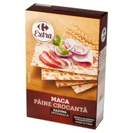 Pieczywo chrupkie - Carrefour Extra Maca razowa 180 g - miniaturka - grafika 1