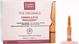 Ampułki ochronne MartiDerm No. 10 Color Touch SPF30 30 ampułek po 2 ml (8436589050532) - Balsamy i kremy do opalania - miniaturka - grafika 1