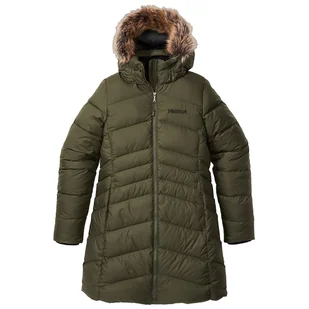 Damski płaszcz zimowy Marmot Wm's Montreal Coat Rozmiar: S / Kolor: ciemnozielony - Kurtki i kamizelki sportowe damskie - miniaturka - grafika 1