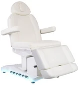 Fotele kosmetyczne - Fotel kosmetyczny elektr. azzurro 708b exclusive 4 siln. podgrzewany - miniaturka - grafika 1