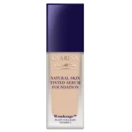 Podkłady do twarzy - Claresa Natural Skin Tinted Serum Foundation podkład-serum z naturalnym wykończeniem 1w Light Warm 32 ml - Podkład lub puder - miniaturka - grafika 1