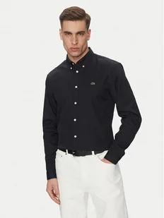 Lacoste Koszula CH2933 Czarny Regular Fit - Koszule męskie - miniaturka - grafika 1