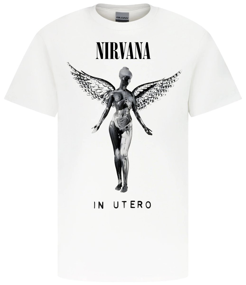 KOSZULKA MĘSKA NADRUK NIRVANA DLA TATY CHŁOPAKA M