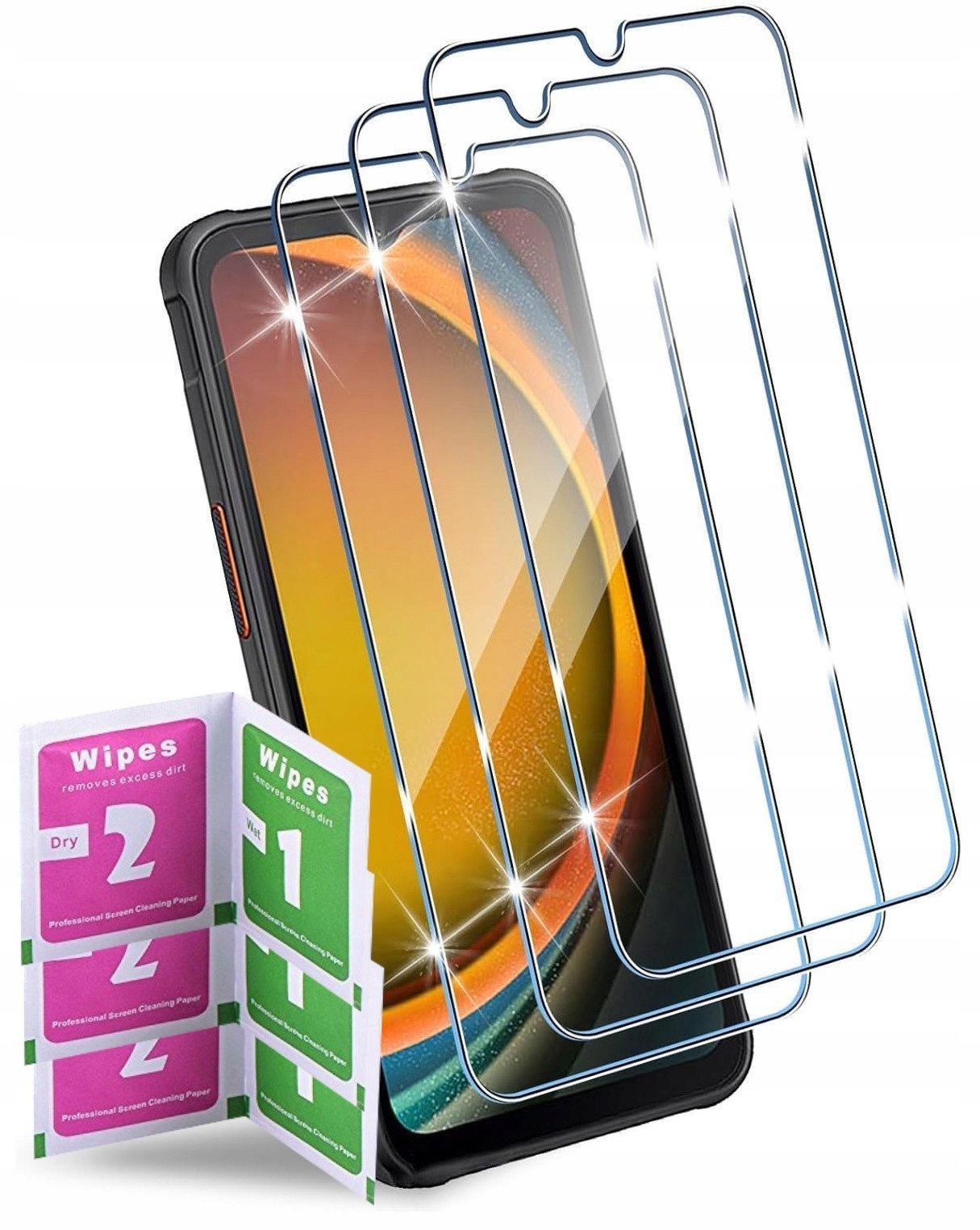 Szkło hartowane Tempered Glass SET 10in1 - do Samsung Galaxy Xcover 6 Pro / 7