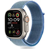 Akcesoria do smartwatchy - Pasek TECH-PROTECT Nylon do Apple Watch 6/7/8/9/10/SE (40/41/42mm) Niebieski - miniaturka - grafika 1