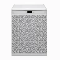 Dekoracje domu - Mata Bluedecor Magnes na zmywarkę, Szare Liście 60x80 - miniaturka - grafika 1