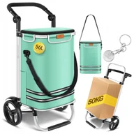 Torby i wózki na zakupy - Składany wózek na zakupy o poj.56 litrów/ do 50 kg - 3w1 - miniaturka - grafika 1
