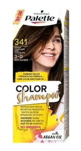 Schwarzkopf Palette Color Shampoo 341 Ciemna Czekolada - Farby do włosów i szampony koloryzujące - miniaturka - grafika 1