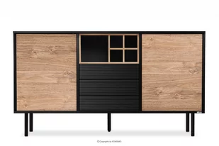 Loftowa komoda na wysokich nóżkach LOFTY Konsimo - Komody - miniaturka - grafika 1