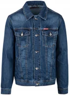 Kurtki męskie - KURTKA MĘSKA JEANSOWA KATANA STANLEY JEANS 108 - XXL - miniaturka - grafika 1