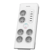 Listwy zasilające - Philips 6 gniazd 4x USB USB-C - miniaturka - grafika 1