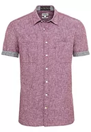 Koszule męskie - Camel Active Koszula Męska 4092385S49, Czerwony Berry Red, S - miniaturka - grafika 1