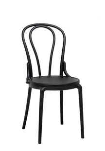 Modesto Design MODESTO krzesło TONI czarne - polipropylen 8320.BLACK [12585292] - Krzesła - miniaturka - grafika 1