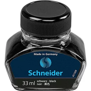 Schneider INNY Atrament Do Piór Szklany Kałamarz 33ml Czarny 106L150 - Wkłady do długopisów - miniaturka - grafika 1