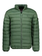 Kurtki męskie - Geographical Norway Kurtka pikowana "Amichoko" w kolorze zielonym - miniaturka - grafika 1