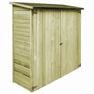 Altany ogrodowe - vidaXL Szopa ogrodowa z impregnowanego drewna sosnowego, 192x76x175 cm - miniaturka - grafika 1