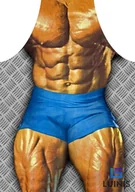 Fartuchy i rękawice kuchenne - Darymex Fartuszek kuchenny 50x70 Muscular Man bokser F29 - miniaturka - grafika 1