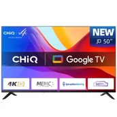Telewizory - CHiQ Google Tv Led 50" 4K Uhd 60HZ Smart Tv U50JD - miniaturka - grafika 1
