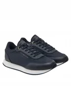 Półbuty damskie - TOMMY HILFIGER ESSENTIAL RUNNER SNEAKERSY DAMSKIE GRANATOWE WYGODNE 37 JTI - miniaturka - grafika 1