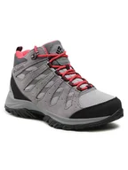 Buty trekkingowe damskie - Columbia Trekkingi Redmond III Mid Waterproof BL0168 Szary - miniaturka - grafika 1