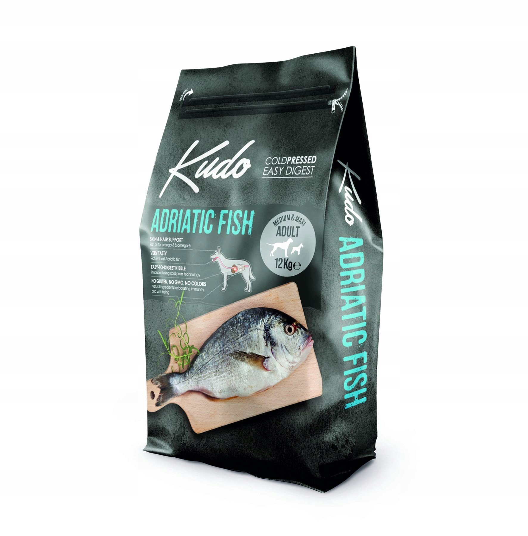 Kudo Ryby Adriatyckie Medium Maxi Adult 12kg