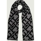 Apaszki i szaliki damskie - Tommy Hilfiger Szal MONOGRAM z dodatkiem wełny - miniaturka - grafika 1