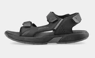 Sandały męskie - 4F, Sandały męskie, Midshop shoes, czarny, rozmiar 41 - miniaturka - grafika 1