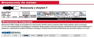 Brzeszczot do wyrzynarki MILWAUKEE, 55/0,7 mm, T118G, 5 sztuk - Brzeszczoty - miniaturka - grafika 1