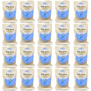 D&D Fun Cookies / Zestaw Ciasteczek Z Wróżbą Z Naklejką Okrągłą "Baby Shower Blue" Blue 20 Sztuk - Desery dla dzieci - miniaturka - grafika 1