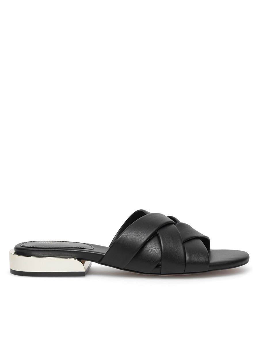 Nine West Klapki Damskie Czarny JF2220-1
