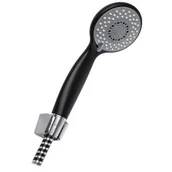 Zestawy prysznicowe - Kerra Zestaw prysznicowy Nero punktowy czarny - miniaturka - grafika 1