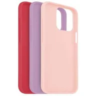 Etui i futerały do telefonów - Fixed Zestaw pokrowców Story na Apple iPhone 14 Pro FIXST-930-3SET1 Czerwony/Różowy /Purpurowy - miniaturka - grafika 1