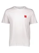 Koszulki męskie - Jack & Jones Koszulka "Brandy" w kolorze białym - miniaturka - grafika 1