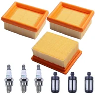 Plecaki - 3 SZTUK BR800 Filtry paliwa powietrznego Zestaw świec zapłonowych do Stihl BR800 BR800C BR800X Magnum Dmuchawa do liści plecaka - miniaturka - grafika 1