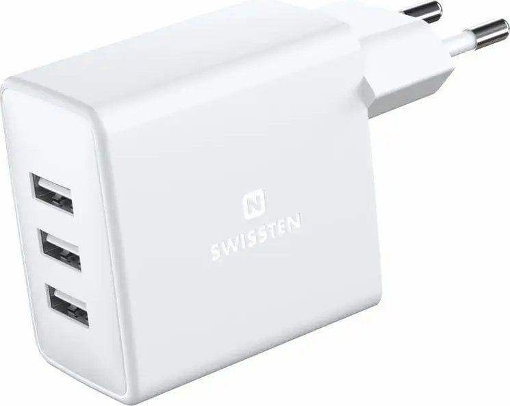 Ładowarka Sourcing Swissten Smart IC Network Charger 3x USB 3A 15W