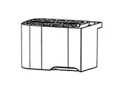 Filtry akwariowe i akcesoria - AQUAEL Zasobnik Prefiltra kpl. - ULTRAMAX - miniaturka - grafika 1