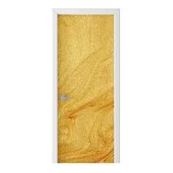 Naklejki na ścianę - Naklejka na drzwi HOMEPRINT Rozlany złoty brokat 85x205 cm - miniaturka - grafika 1