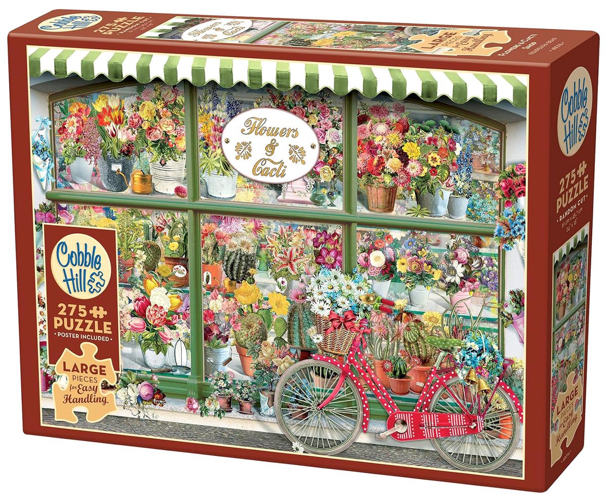 Cobble Hill, Puzzle, Kwiaciarnia, 275 el. XL