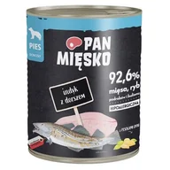 Mokra karma dla psów - Pan Mięsko karma mokra dla psa Indyk z Dorszem 800g - miniaturka - grafika 1