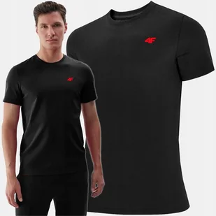 Koszulka Męska 4f T-shirt Podkoszulek Bluzka Sportowa Na Co Dzień 1887 L - Koszulki męskie - miniaturka - grafika 1