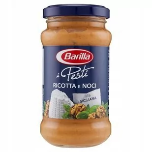 BARILLA Alla Siciliana - Pesto, sos do makaronu Ricotta i orzechy (190 g) E5BE-669721555 - Sosy w słoikach - miniaturka - grafika 1