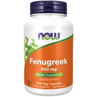 Witaminy i minerały - Now Foods Foods FOODS Fenugreek (Kozieradka) 500mg 250 kaps.vege NW439 - miniaturka - grafika 1