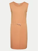 Sukienki - Roxy Sukienka letnia Surfs Up ERJKD03393 Beżowy Regular Fit - miniaturka - grafika 1